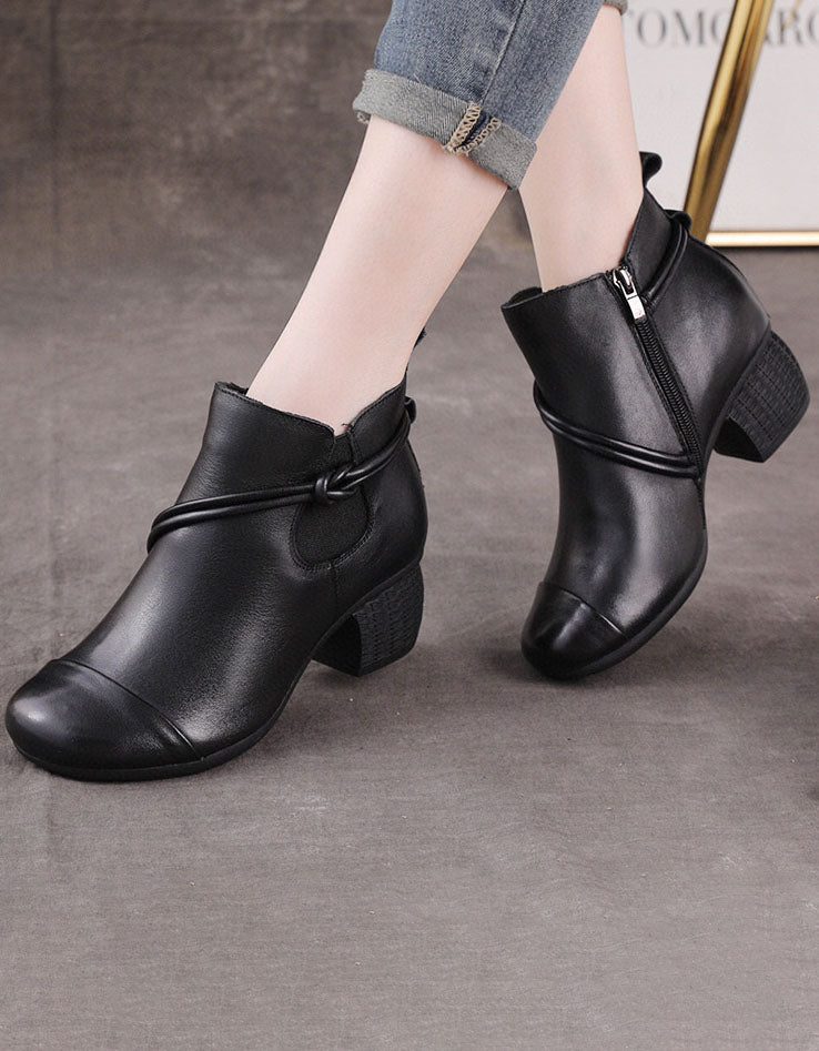 Antislip Comfortabele Retro Chunky Bootie