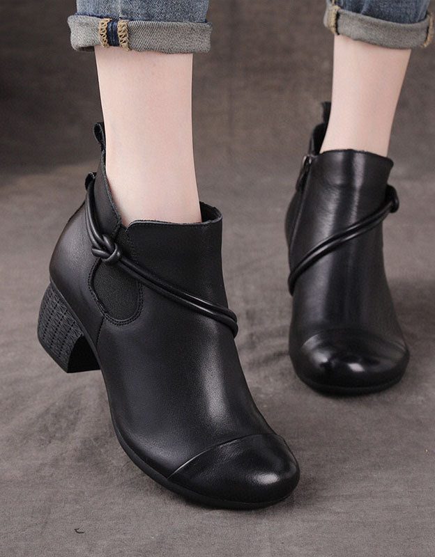 Antislip Comfortabele Retro Chunky Bootie