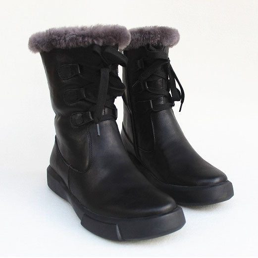 Puur Leren Halflange Winterlaarzen | Cadeau Schoenen | 35-41