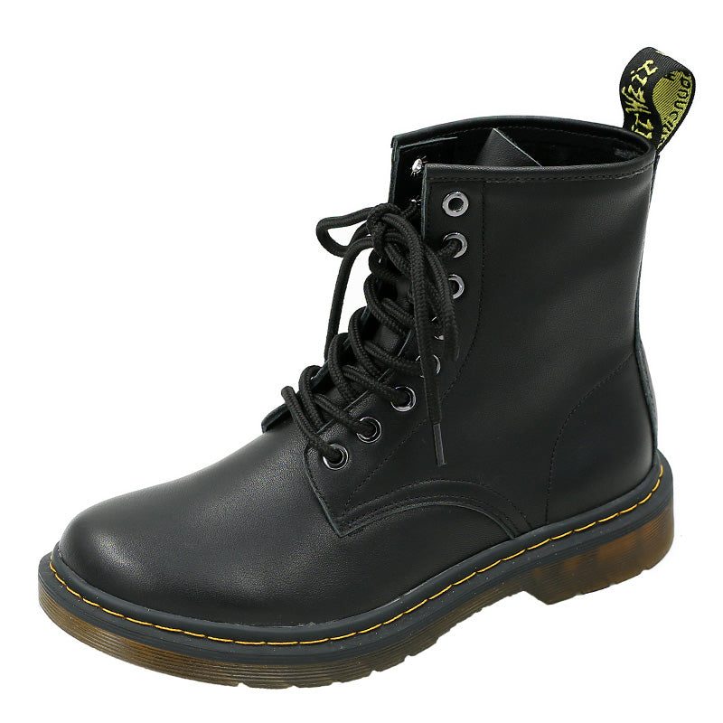 Soft Fashion Herfst Winter Zwart Dr Martin Boots