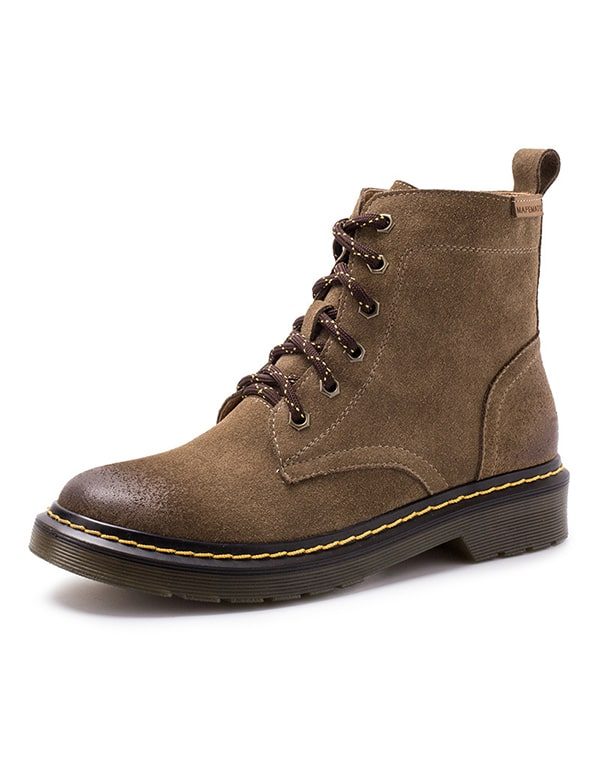 Suede Winter Dr. Marten-laarzen Voor Dames