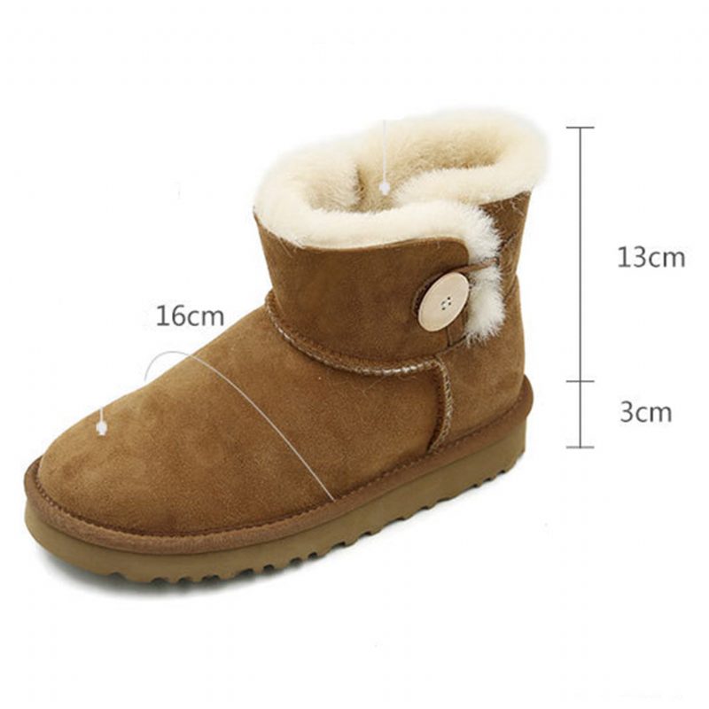 Warme Comfortabele Pluizige Winter Snowboots