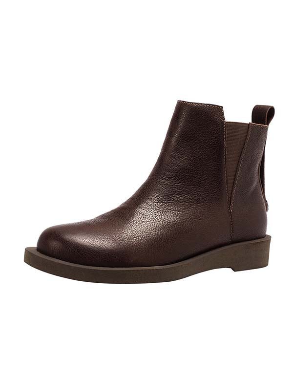 Winter Herfst Handgemaakte Lederen Retro Chelsea Boots