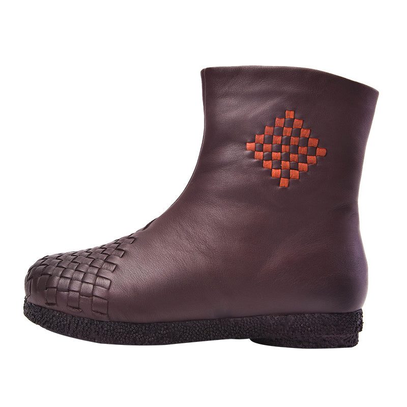 Winter Retro Fluwelen Dames Laarzen | Cadeau Schoenen