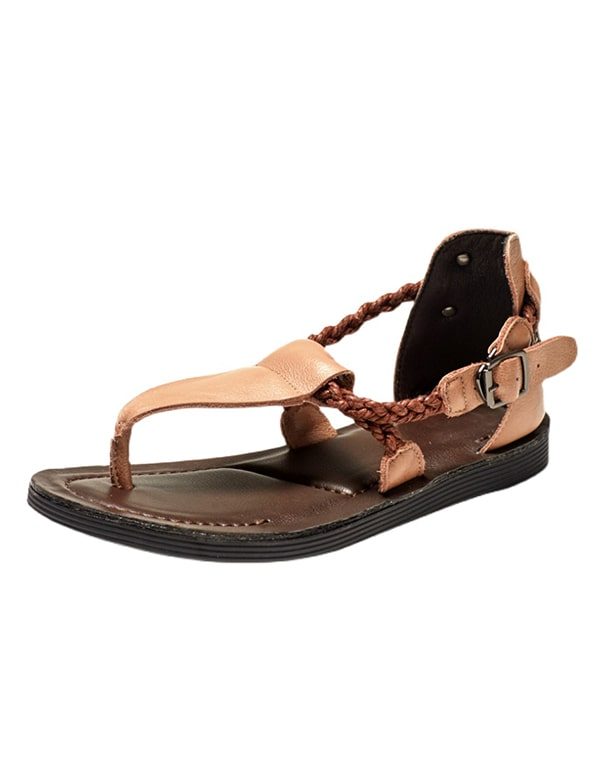 Handgemaakte Zomersandalen Voor Dames