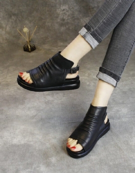 Retro Slingback-sandalen Voor Dames