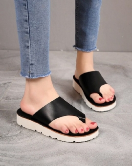 Zomer Leren Mode Slippers