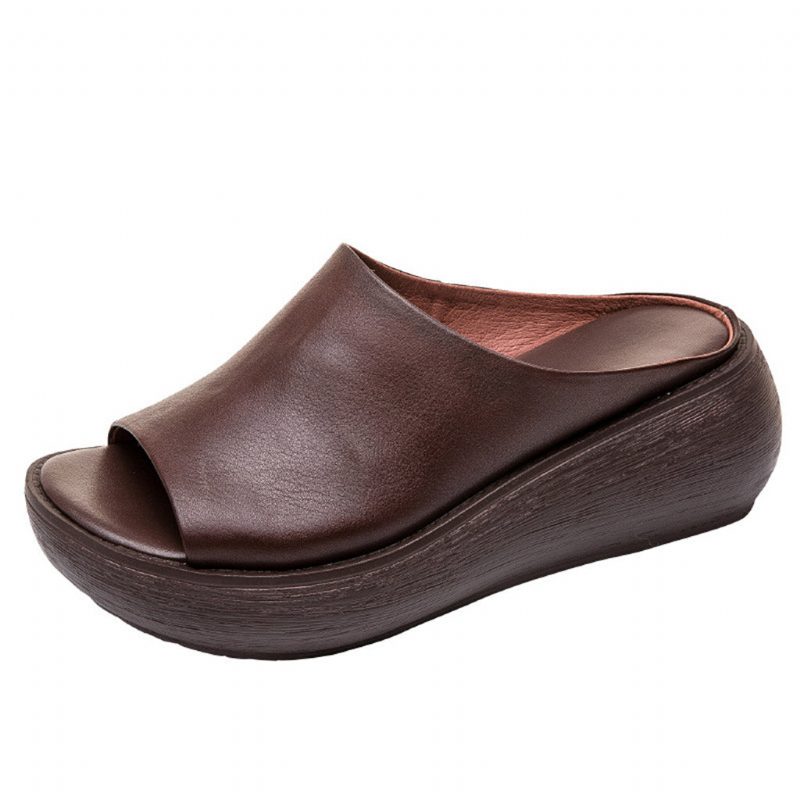 Zomer Strand Vakantie Wedges Dames Slippers