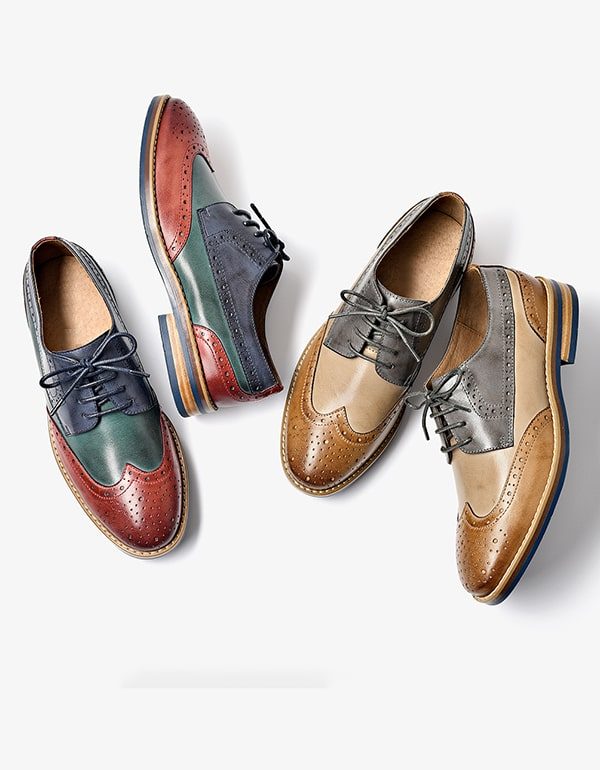 Brock British Vintage Oxford-schoenen Voor Dames