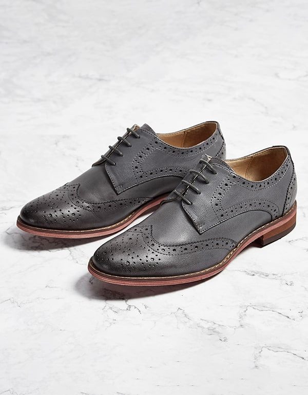 Klassieke Britse Stijl Brock Oxford Schoenen