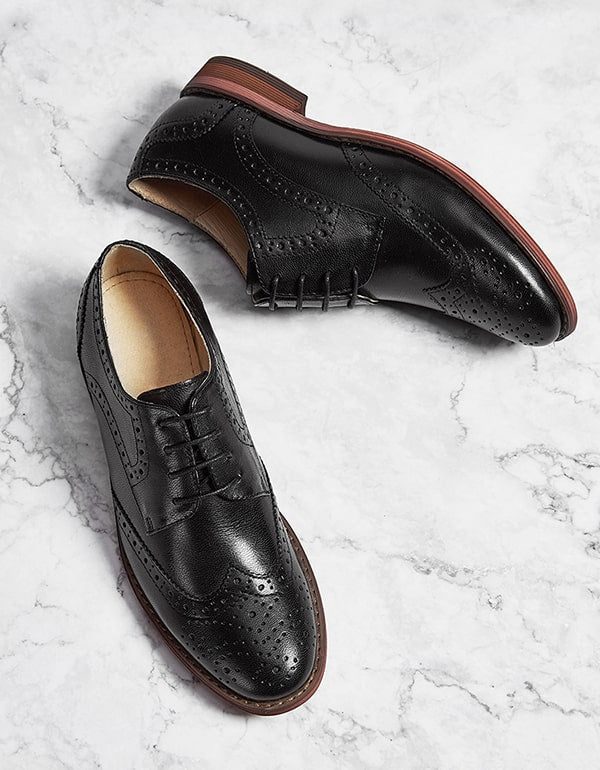 Klassieke Britse Stijl Brock Oxford Schoenen