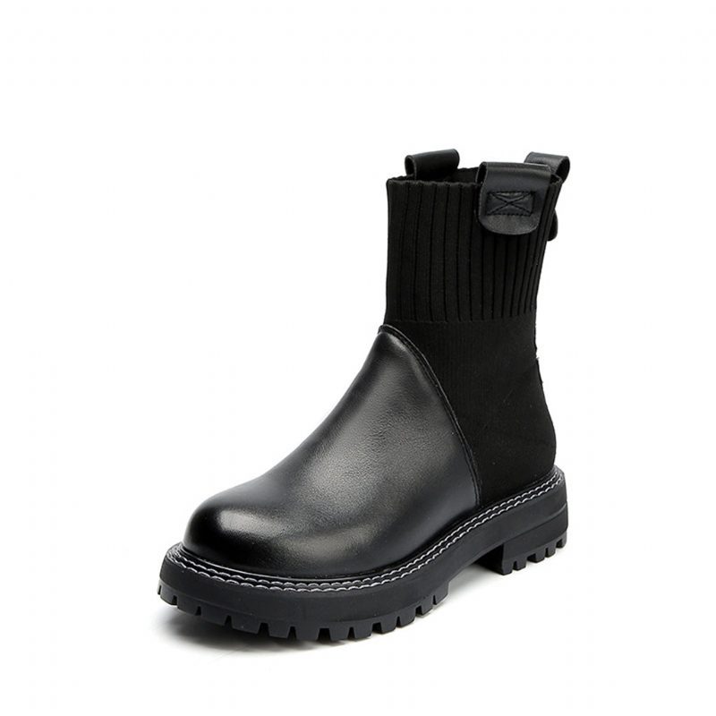 Retro Casual Lederen Handgemaakte Martin Boots | Cadeau Schoenen