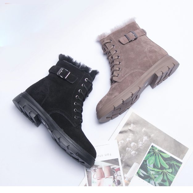 Winter Fluwelen Pluche Martin Laarzen | Geschenkschoenen 40-43