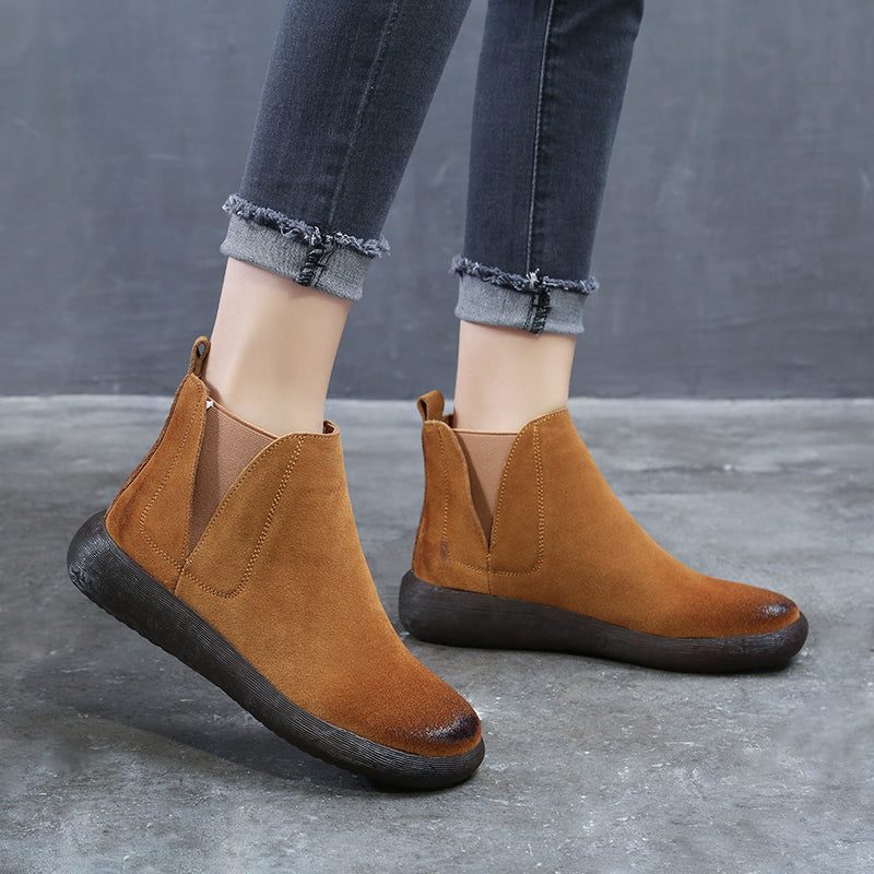 Chelsea Boots Voor Dames Met Zachte Onderkant 34-43