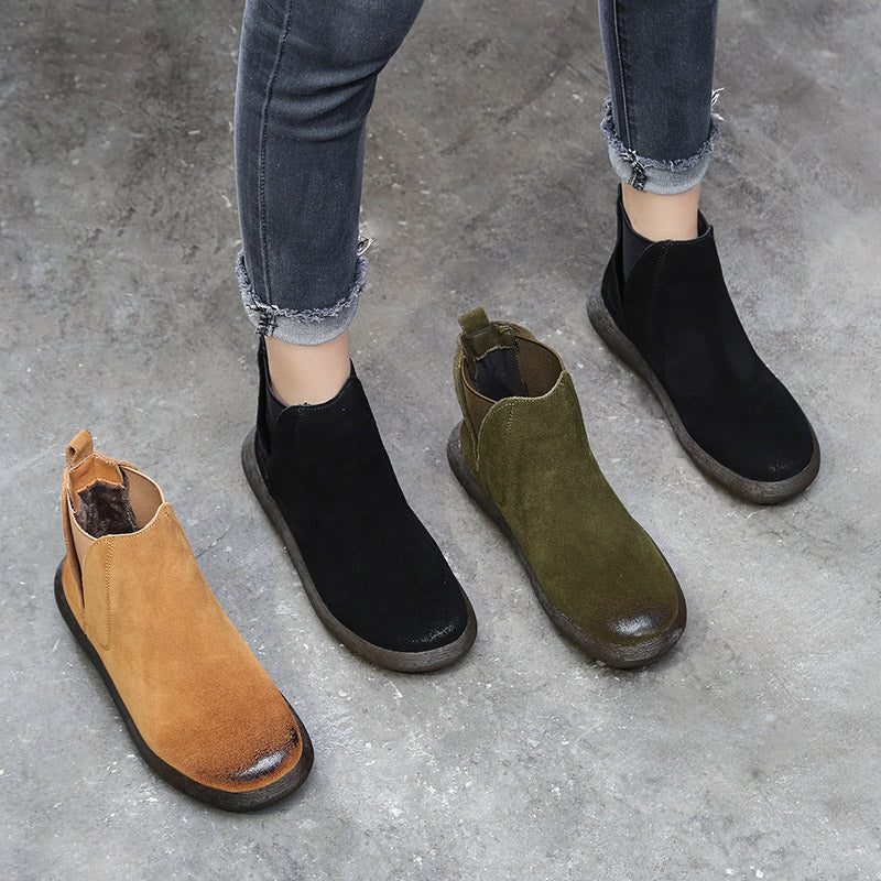 Chelsea Boots Voor Dames Met Zachte Onderkant 34-43