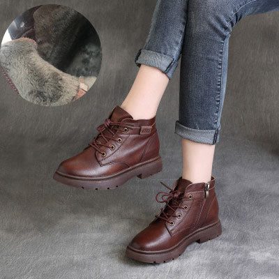 Retro Casual Comfortabele Korte Laarzen | Cadeau Schoenen