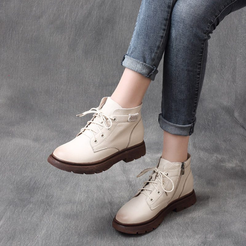 Retro Casual Comfortabele Korte Laarzen | Cadeau Schoenen