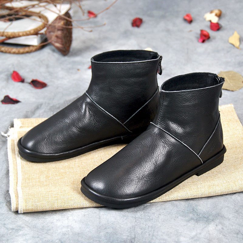 Retro Velvet Chelsea Boots-zwart | Cadeau Schoenen