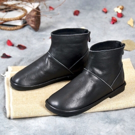 Retro Velvet Chelsea Boots-zwart | Cadeau Schoenen