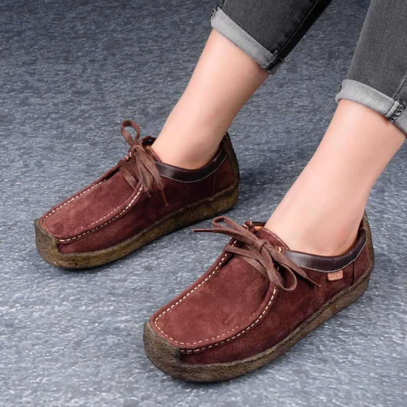 Casual Retro Comfortabele Platte Schoenen Voor Dames | Cadeau Schoenen