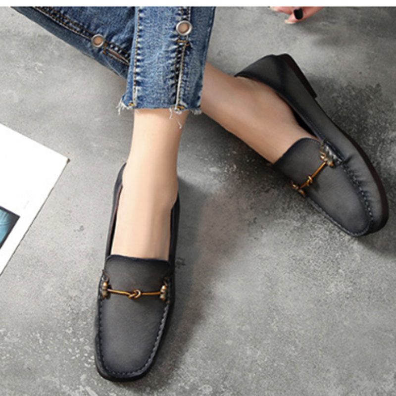 Eenvoudige Casual Comfortabele Platte Loafers