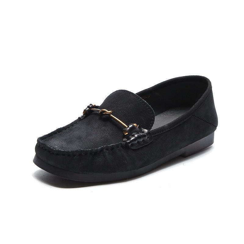 Eenvoudige Casual Comfortabele Platte Loafers