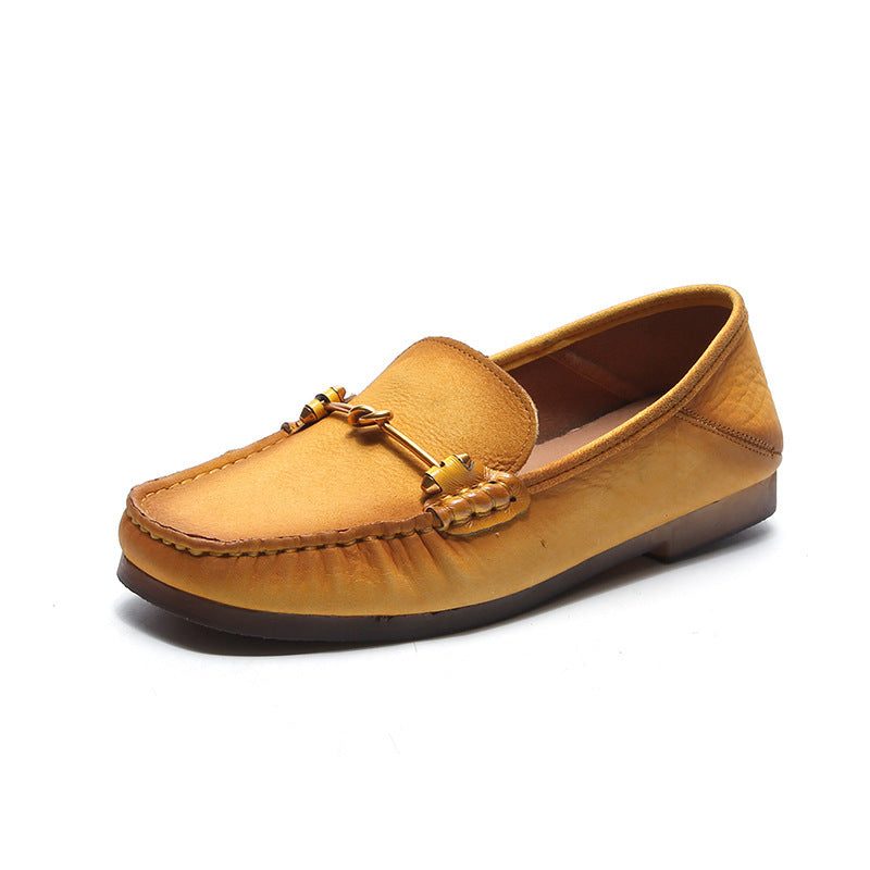 Eenvoudige Casual Comfortabele Platte Loafers