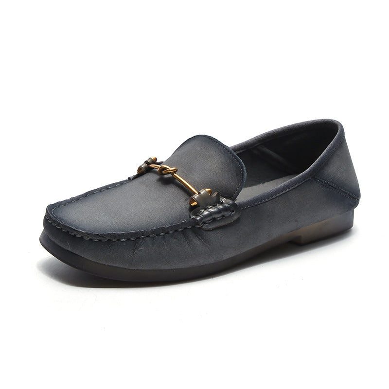 Eenvoudige Casual Comfortabele Platte Loafers