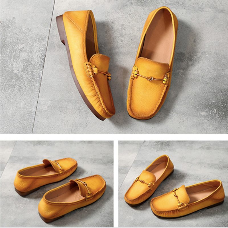 Eenvoudige Casual Comfortabele Platte Loafers