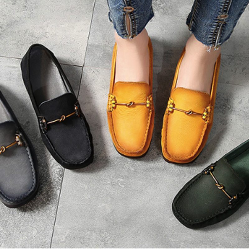 Eenvoudige Casual Comfortabele Platte Loafers