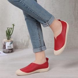 Puntige Zachte Casual Dames Platte Schoenen | Cadeau Schoenen