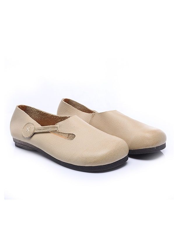 Retro Slip On Comfort Dames Platte Schoenen