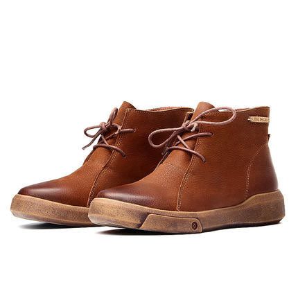 Leren Casual Enkellaarsjes In Britse Stijl | Geschenkschoenen 35-42