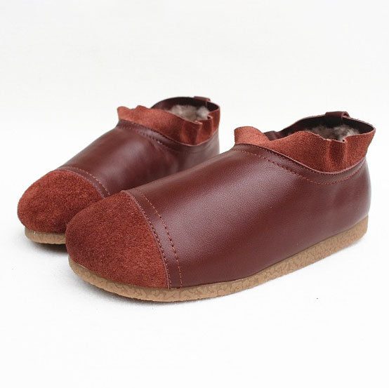 Winterwol Dikke Retro Katoenen Laarzen | Geschenkschoenen |35-41