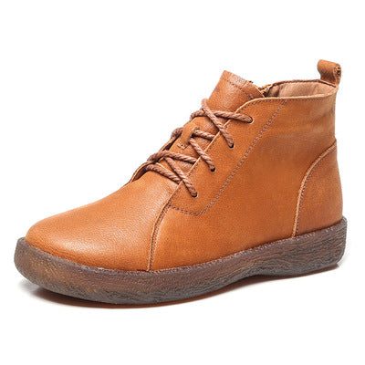 Fluwelen Antislip Lederen Casual Dameslaarzen 35-41