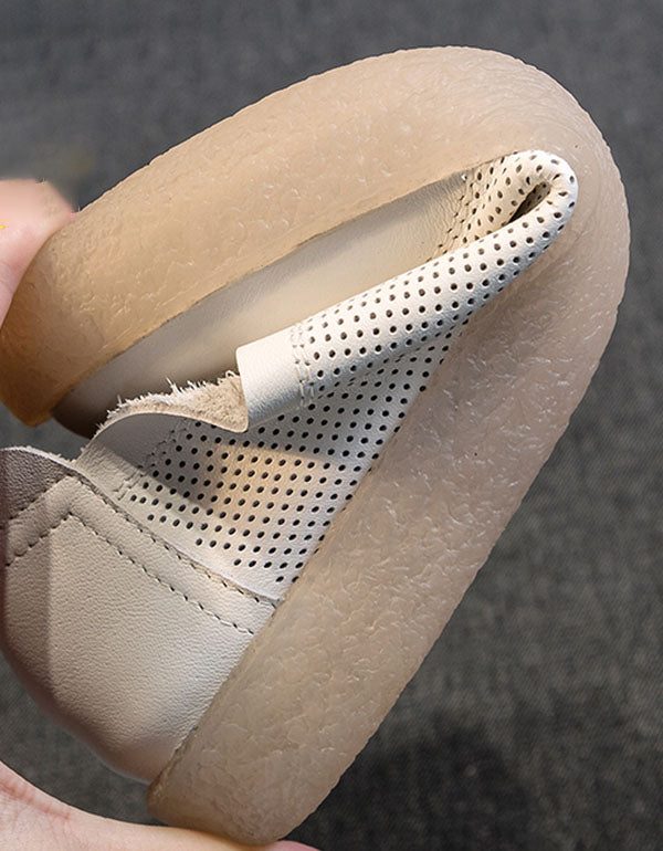 Witte Vrijetijdsschoenen Voor Dames 35-41