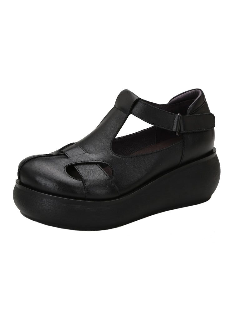 Zomer 2022 Handgemaakte Wedge Sandalen