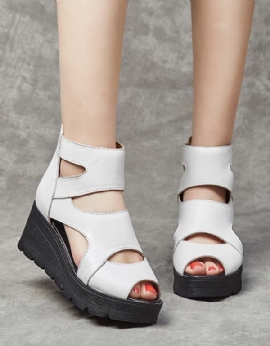 Zomer Open-teen Enkel Wedges Sandalen