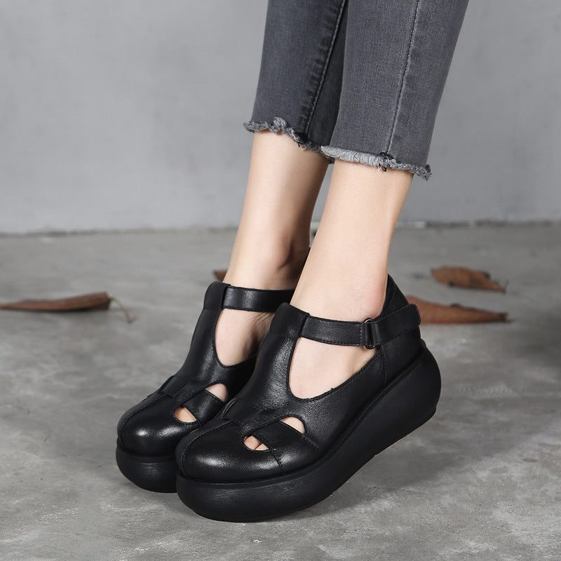 Zomer Wedge Dames Retro Sandalen