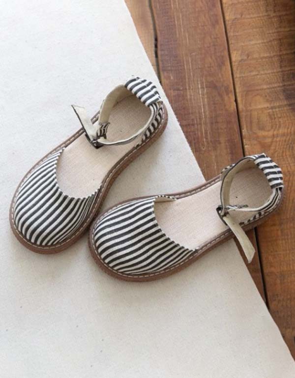 Zomersandalen Met Enkelband En Enkelband Met Brede Kop