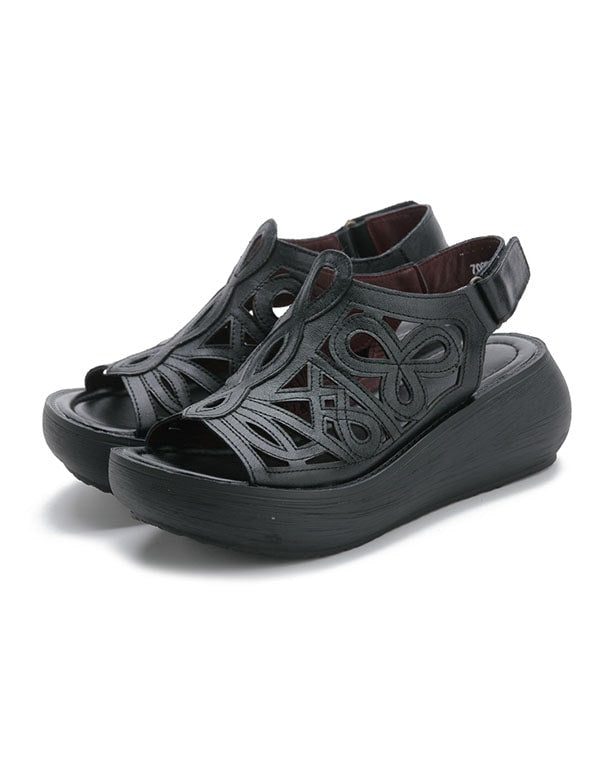 Zomerse Slingback Wedge Sandalen Voor Dames