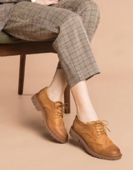 Brock Leer 2022 Lente Herfst Britse Oxford Schoenen