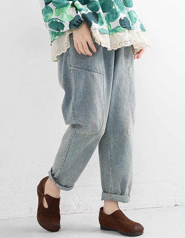 Denim Broeken Dames Lente Denim Broek