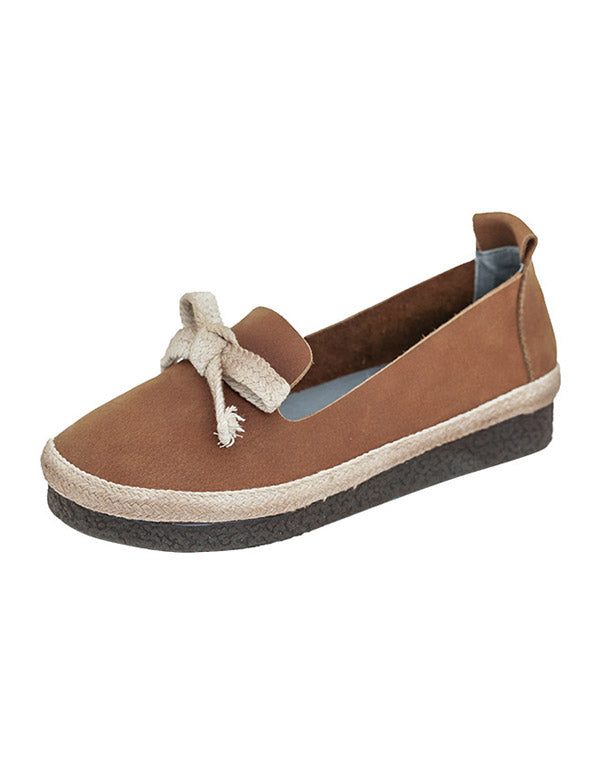 Lente Comfortabele Slip-on Retro Platte Schoenen