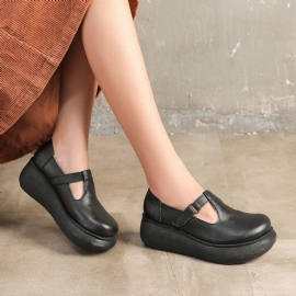 Waterdichte Lente Retro Wedge Schoenen | Cadeau Schoenen