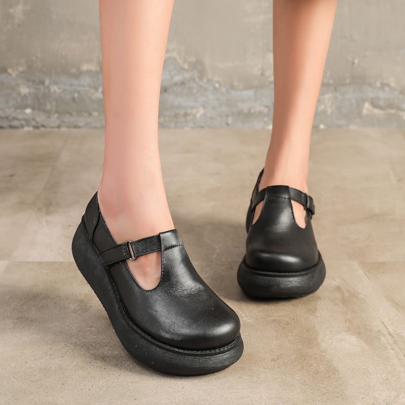 Waterdichte Lente Retro Wedge Schoenen | Cadeau Schoenen