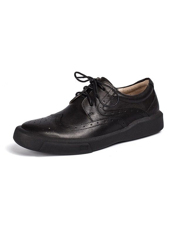 2022 Lente Herfst Brock Leren Oxford Schoenen