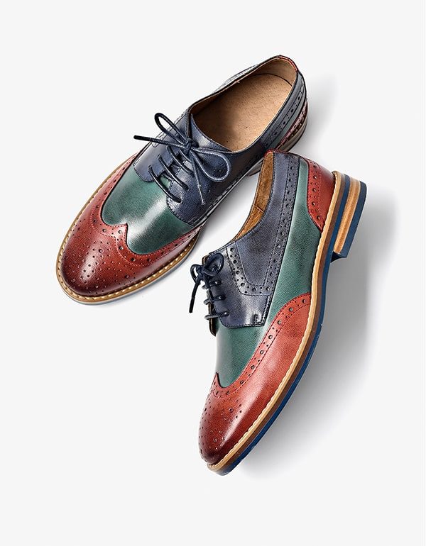 Brock British Vintage Oxford-schoenen Voor Dames