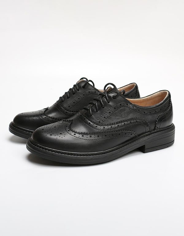 Brock Britse Stijl Oxford Schoenen Voor Dames