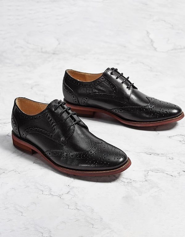 Klassieke Britse Stijl Brock Oxford Schoenen